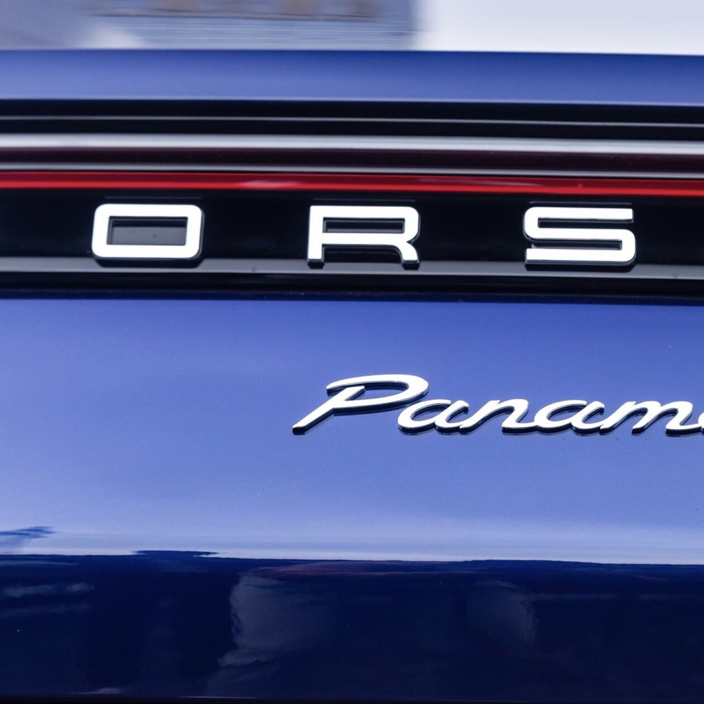 เหมาะสําหรับ 21 ประเภทของ Porsche Panamera2.9t รถหางตัวอักษรภาษาอังกฤษ Mark รถ Light Word Mark Porsc