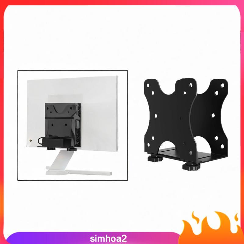 [Simhoa2] Mini PC Mount ติดตั้งง่ายเหมาะกับ PC Mini CPUs Mount Mini Gaming Pcs Mount สําหรับ VESA Mo