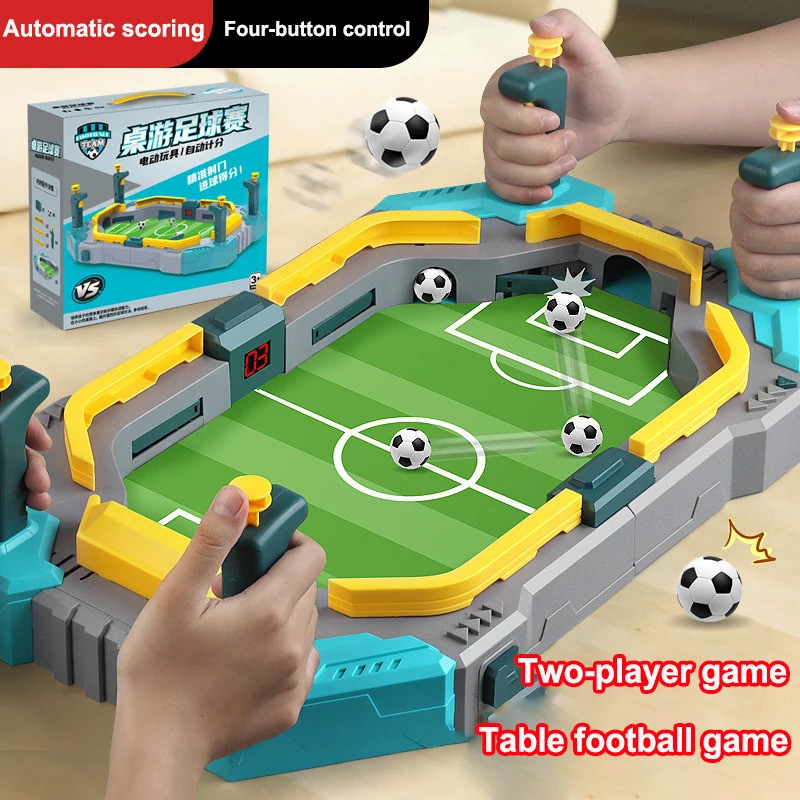 Dual-controlฟุตบอลBattleGameการศึกษาTwo-PlayerInteractiveฟุตบอลBoardGameพร้อมScorerเด็กของขวัญวันเกิ