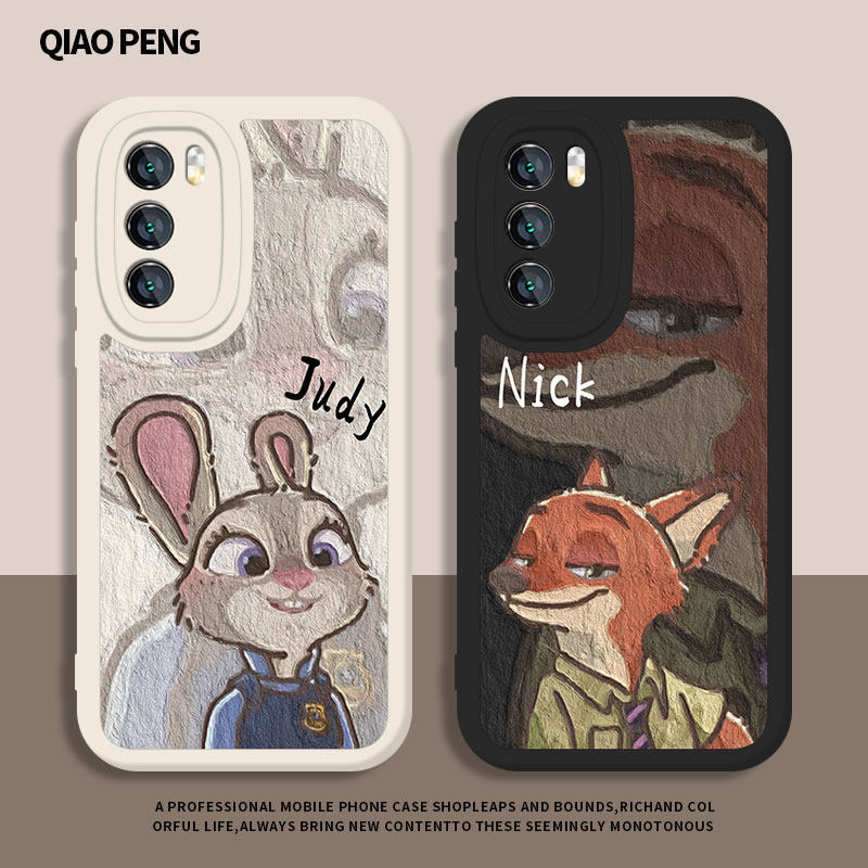 Nick Judy เหมาะสําหรับ OnePlus ace2pro เคสโทรศัพท์ 3v คู่ iqoo12/13 สไตล์ใหม่ 11 กระต่าย 15/neo10 Fo