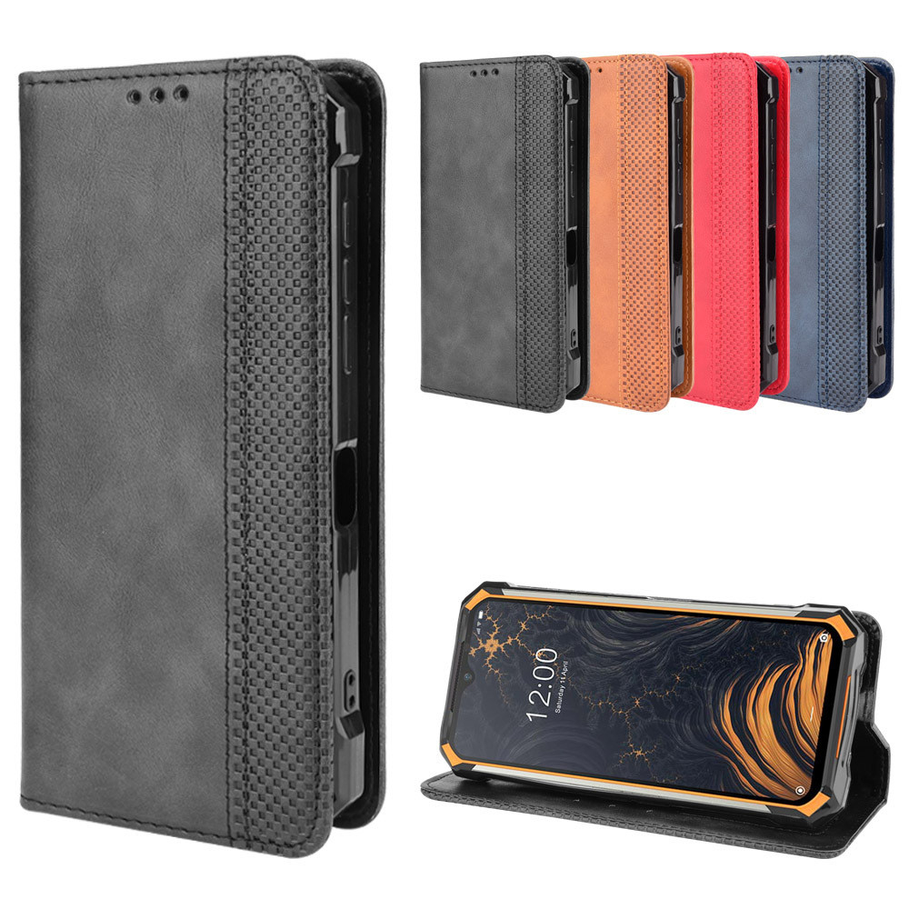 เหมาะสําหรับ Doogee S88 Pro เคสโทรศัพท์ Doogee S88Plus โทรศัพท์หนังกรณีพลิกการ์ดป้องกันกรณีด้านนอก