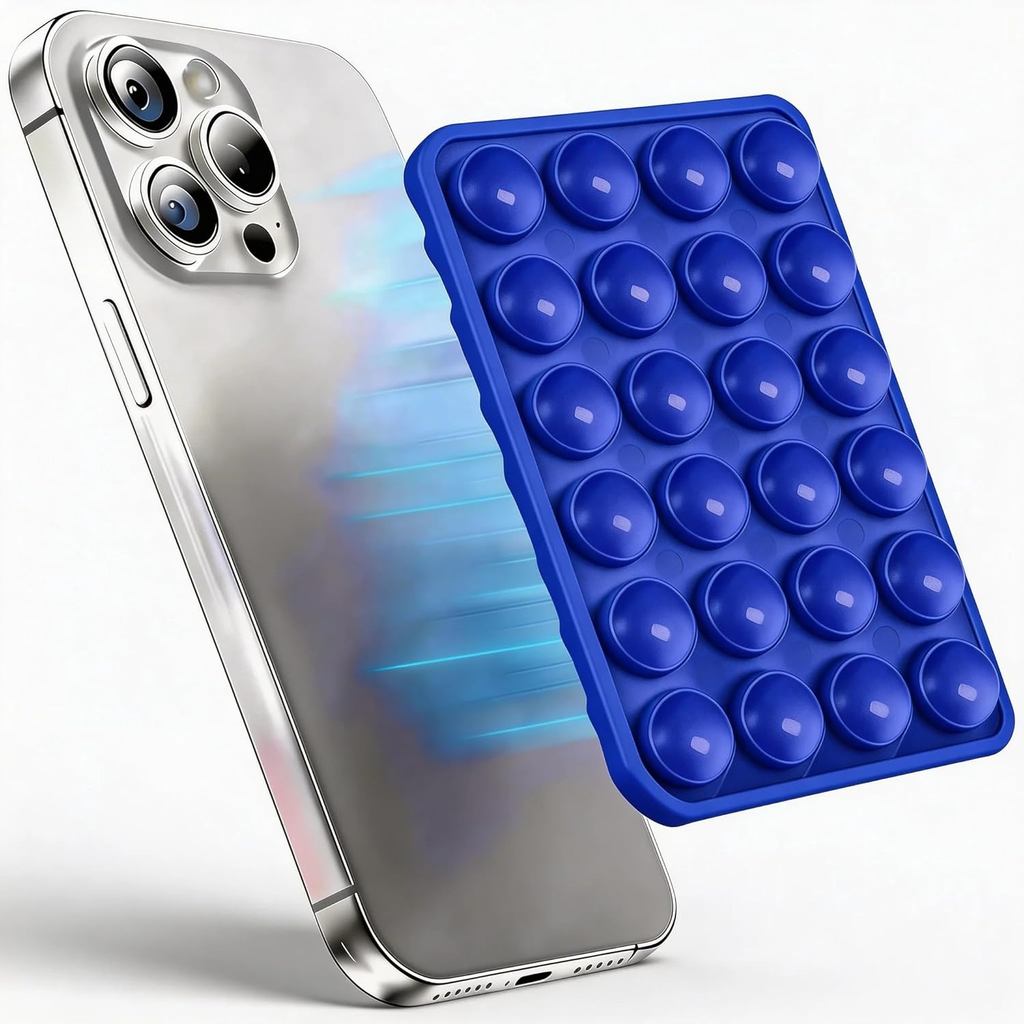 BlueOctobudySuctionPhoneCaseDetachableMount,DoubleSidedSuctionPhoneHolderรายการสําหรับ&Android,Stick