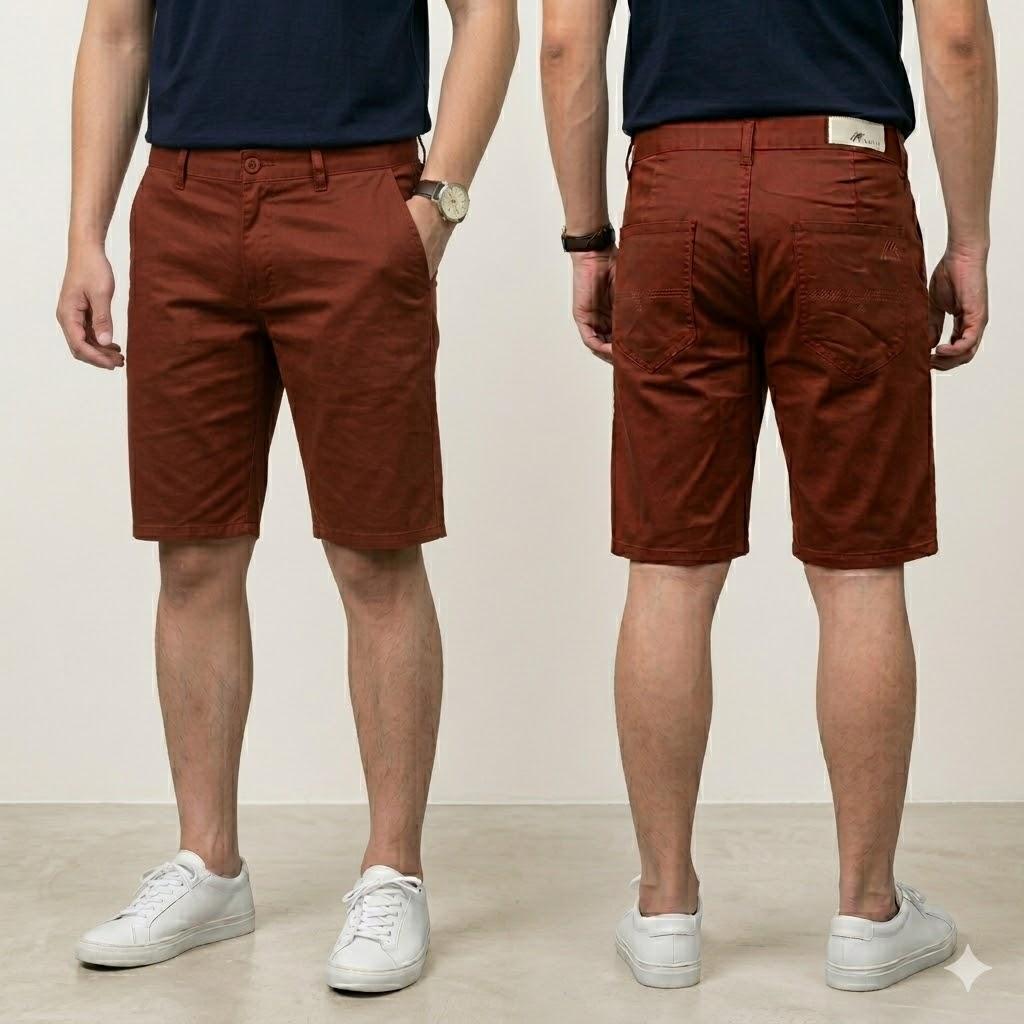 กางเกงขาสั้น BN1306 เอว28-44 สีไม่ตก ผู้ชาย ผ้าคอตตอน ใส่สบาย ไม่ร้อน เหมาะทุกวัน