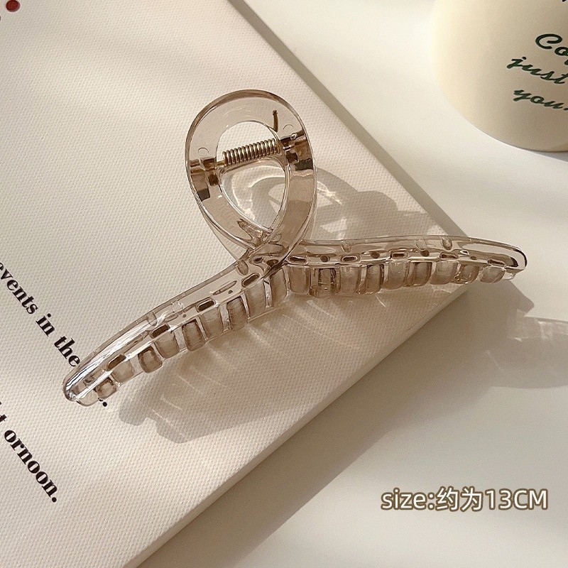 กิ๊บฉลามอะคริลิกโปร่งใส สไตล์เรียบง่ายสำหรับการแต่งผมแฟชั่น - รูปที่ 5