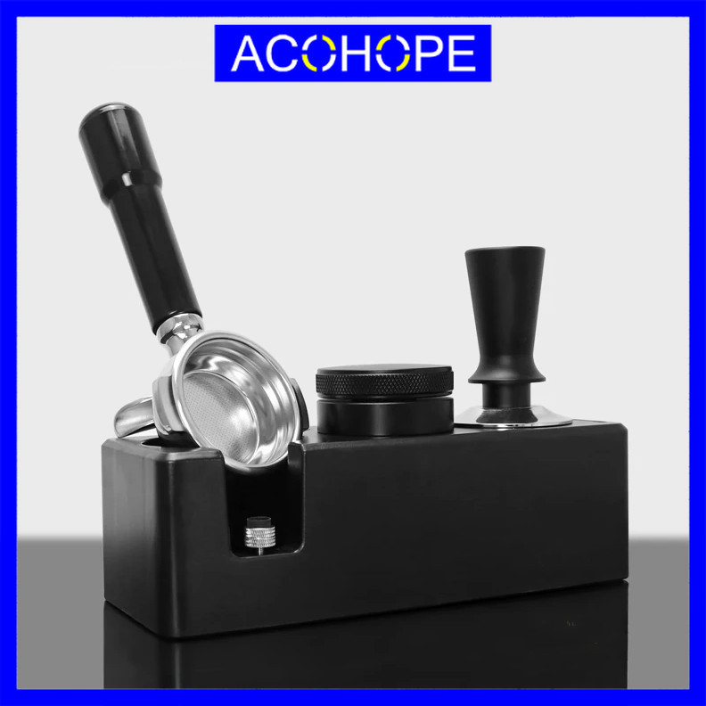 Alohope Coffee Tamper Station Espresso Portafilter 245x100x77mm - AK345
