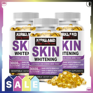 KIRK Glutathione Whitening capsule ผิวขาวใส ต้านแก่ ระบบภูมิ…