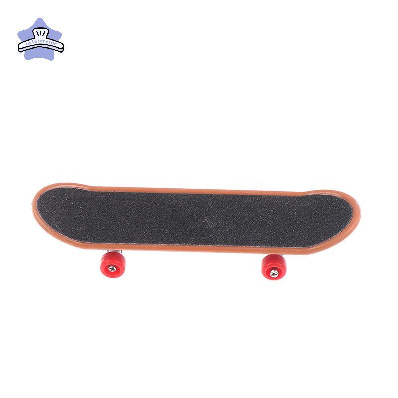 [estereryfor] Fingerboard Mini Finger Skateboard Plastic Finger Skate Scooter Skateboard Toy VN