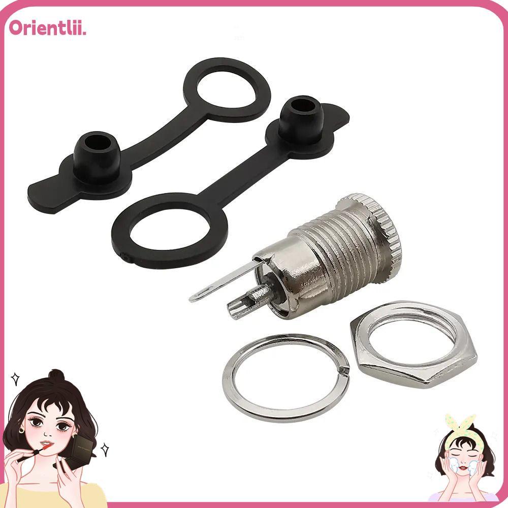 ORIENTTK DC Power หญิงซ็อกเก็ตแจ็ค, DC-099 5.5 x 2.1 มม.DC แจ็คอะแดปเตอร์, DC Power Jack Socket โลหะ