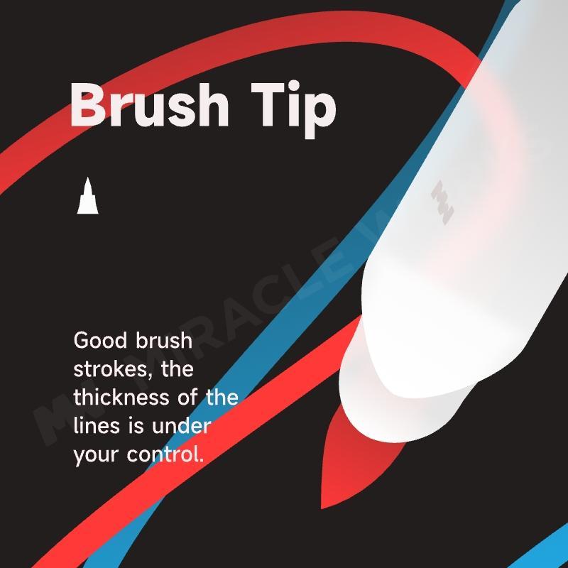 MW 12/24/36/48/60/80 สี ปากกาอะคริลิค-หัวพู่กัน Brush-tip Acrylic Marker ชุดปากกามาร์กเกอร์อะคริลิค