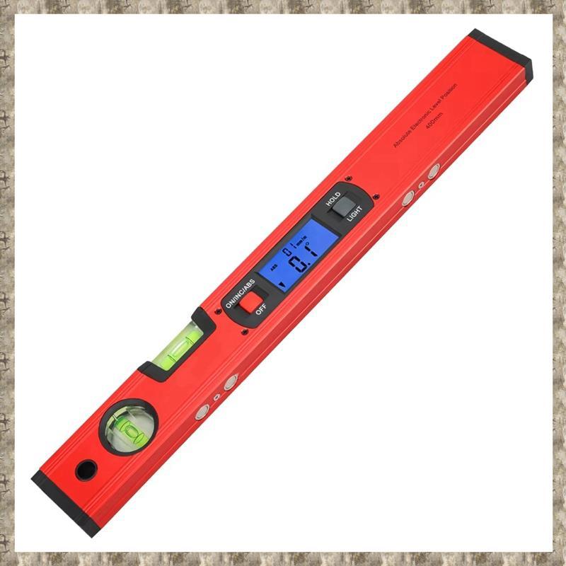[zv0lma8i] Digital Spirit Level Bubble Magnetic Electric Level 360 องศามุม Finder ไม้โปรแทรกเตอร์ไม้
