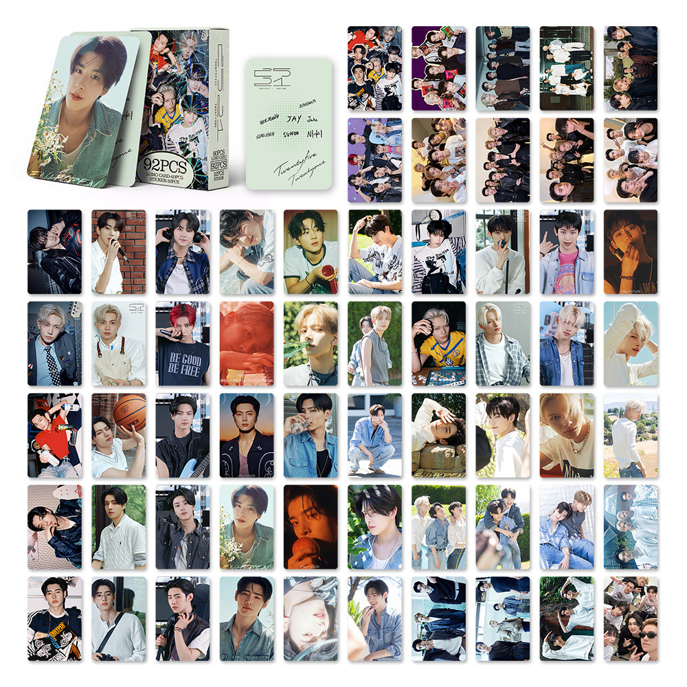 30-96 ชิ้น/กล่อง EN 2026 SEASONS GREETINGS Lomo การ์ด 5th Anniversary YOI DESIRE UNLEASH สติ๊กเกอร์ 