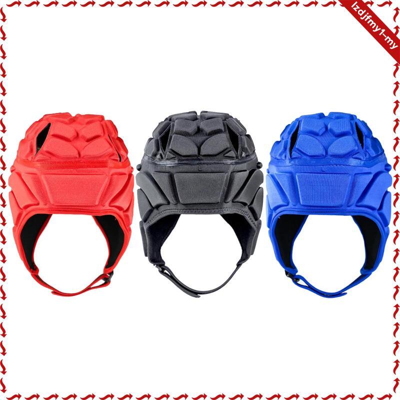 Leipupa Premium Rugby Helmet Sport Headguard Headgear Breathable Scrum Cap for Soccer Football Lacro