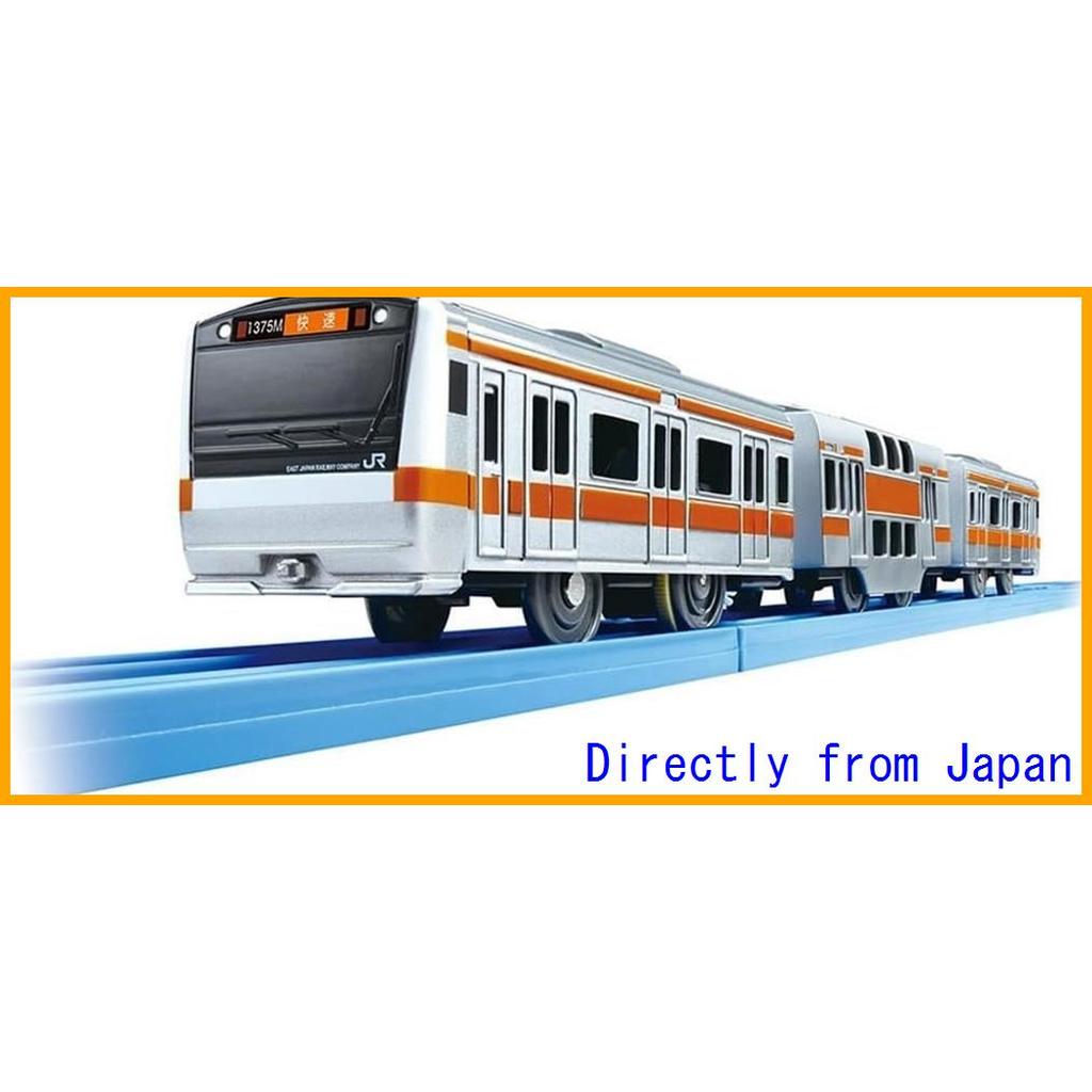 【Directly from Japan】Takara Tomy Plarail S-30 E233 Series Chuo Line (รถไฟสีเขียว 2 ชั้น)