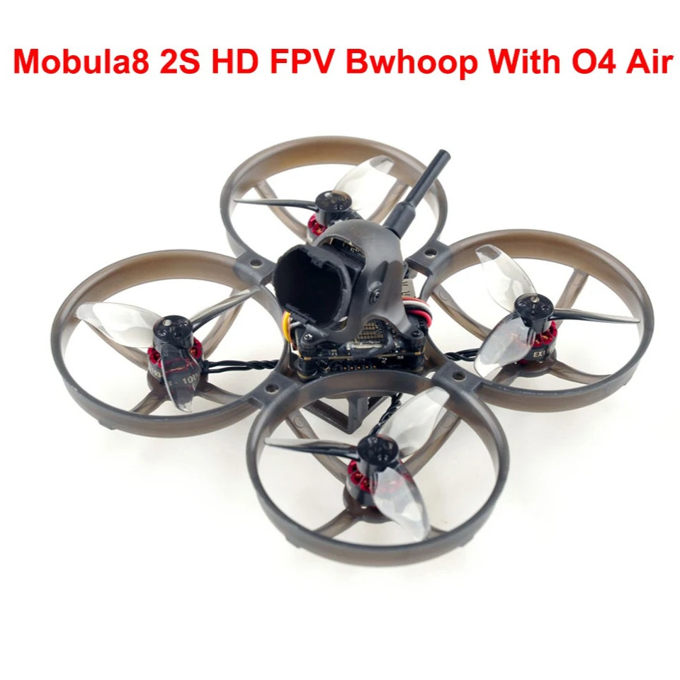 Happymodel Mobula8 O4 2S 85 มม.ELRS 2.4G FPV BWhoopter พร้อม DJI O4 Air Unit VTX EX1103 11000KV มอเต