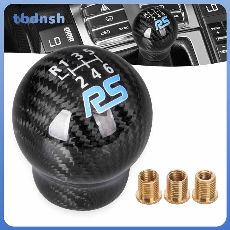 [tbdnsh] Gear Shifter Knob 6 Speed Driving Shifter Level Knob สําหรับ Fiesta MK7 MK8