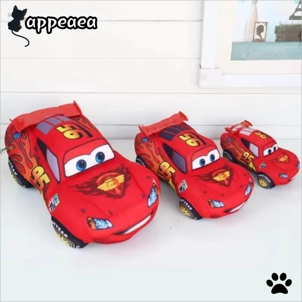 APPEAEA Lightning McQueen ของเล่นตุ๊กตา, หมอน 17-35 ซม. Pixar Cars 3 ของเล่น, ของเล่นตุ๊กตานุ่ม Red 