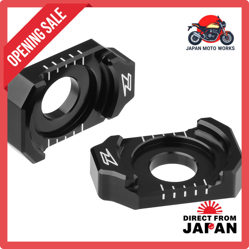 ZETA RACING KLX230/S/R/RS/SHERPA Rear Axle Block Black D8960