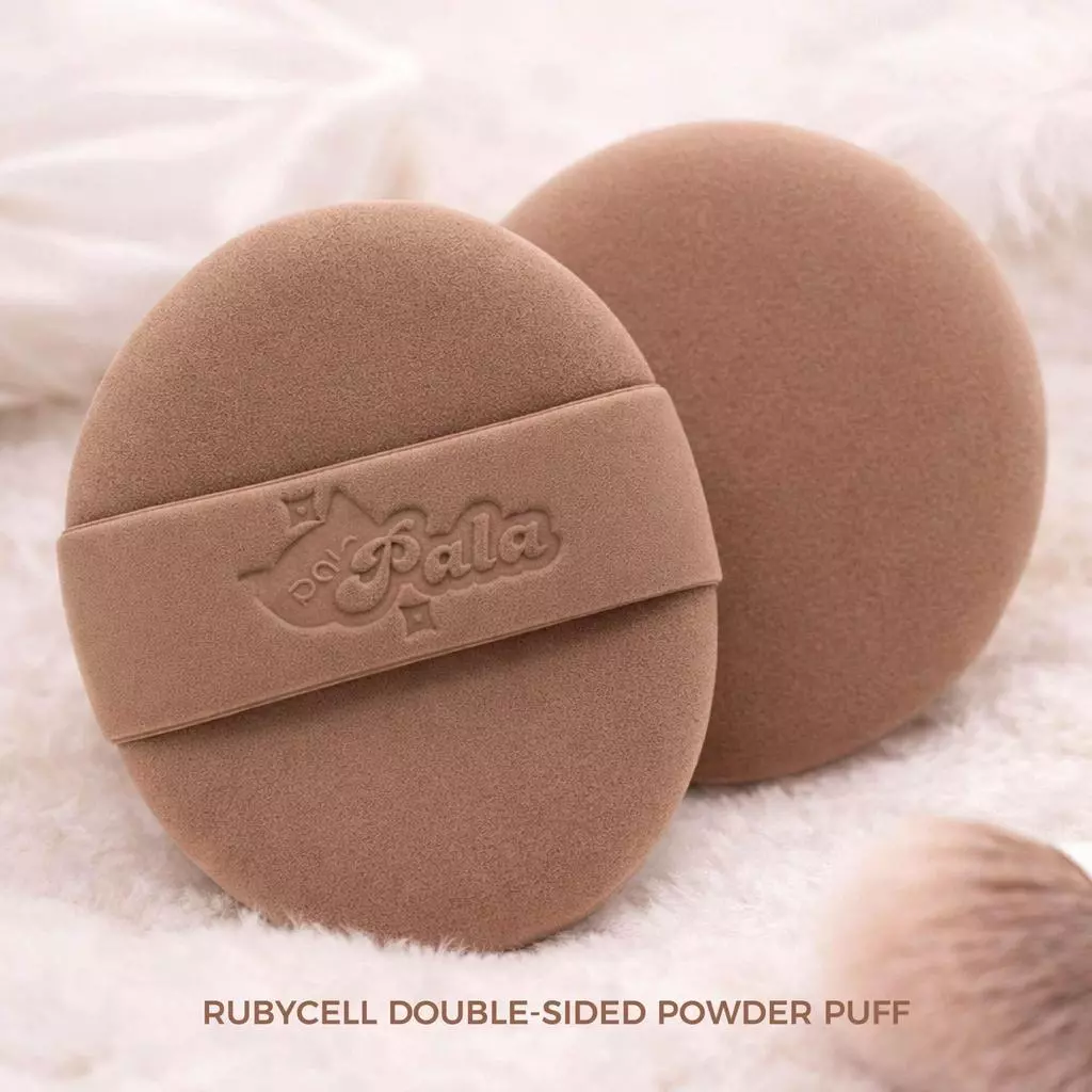 PALA พัฟแต่งหน้า RUBYCELL DOUBLE-SIDED POWDER PUFF พัฟรองพื้น คุชชั่น ใช้ได้ทั้งแห้งและเปียก เกลี่ยง่าย thumbnail 3
