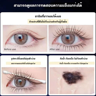 YTL [ซื้อ 1แถม 1] ที่ดัดขนตา + มาสคาร่า มาสคาร่าแบบท่อเหล็ก 3D กันน้ำ สีดำ กันเหงื่อ ติดทน