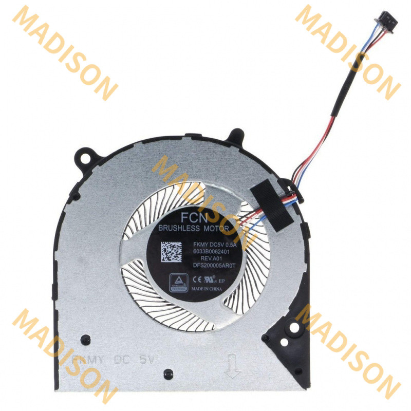 พัดลมระบายความร้อน CPU แล็ปท็อปสําหรับ HP 14-ck0065st 14-cf 14-ck 14-cm 240-g7 246-g7 14-cf0006dx 14