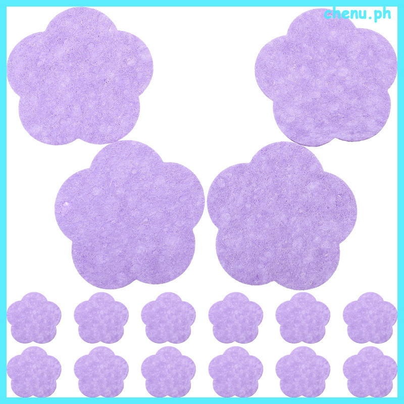 ฟองน้ํา Simple Cleanser พัฟทําความสะอาดผิวหน้า ทําความสะอาดขัดผิวหน้า บีบอัด chenu