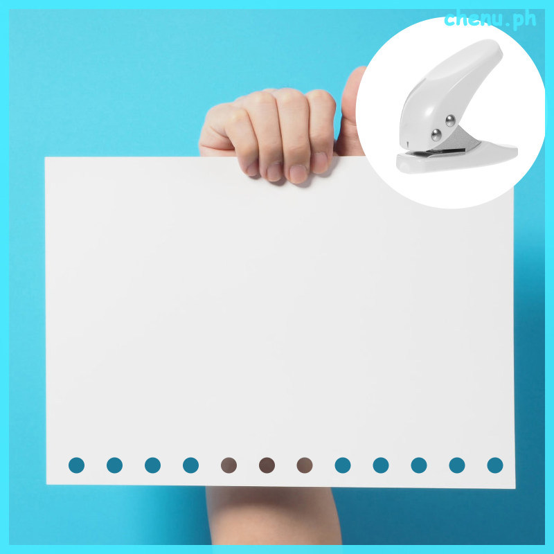 Hole Puncher Single Punching Loose Leaf Manual Paper Punches chenu