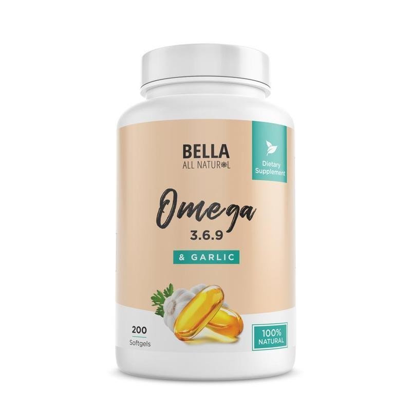 Bella All Natura Omega 3 6 9 & Garlic