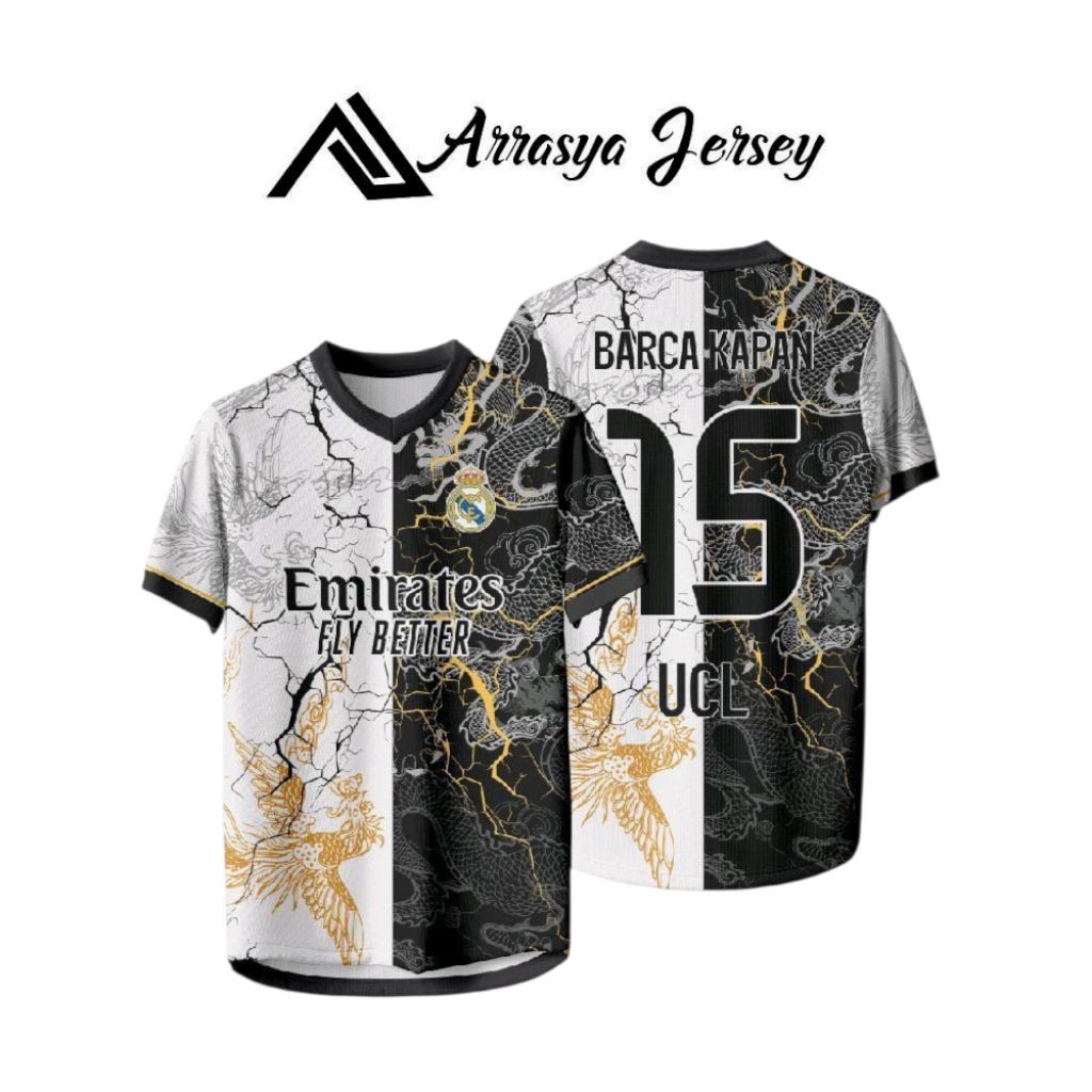 VIRAL JERSEY Real Madrid barca เมื่อ 15 UCL