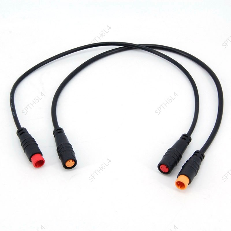 สายขยาย Ebike Extension Cable M8 2pin/3Pin Connector สำหรับเซ็นเซอร์ความเร็ว ทนน้ำ ใช้งานได้ทุกเพศทุ