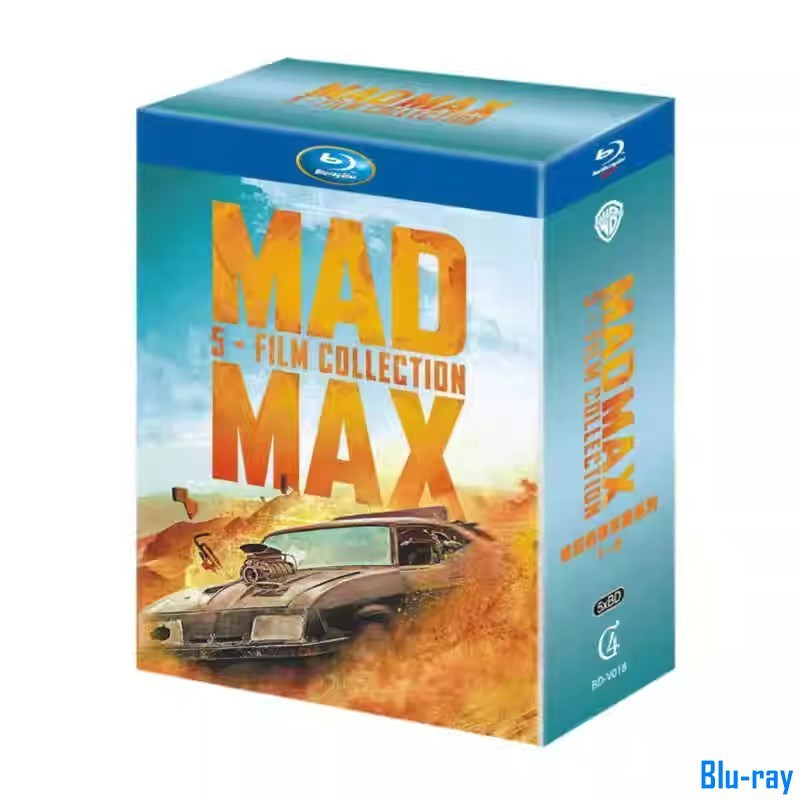 [BRAND NEW SEALED] American Series Mad Max 1-5 (2024) Box Set 5-Disc Blu-ray Boxed