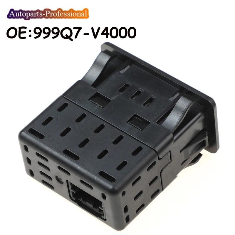 ใหม่ Auto accessorie ที่นั่งด้านหลัง USB ชาร์จพอร์ตชุดสําหรับ Nissan 999Q7V4000 999Q7-V4000 T99Q7-6L