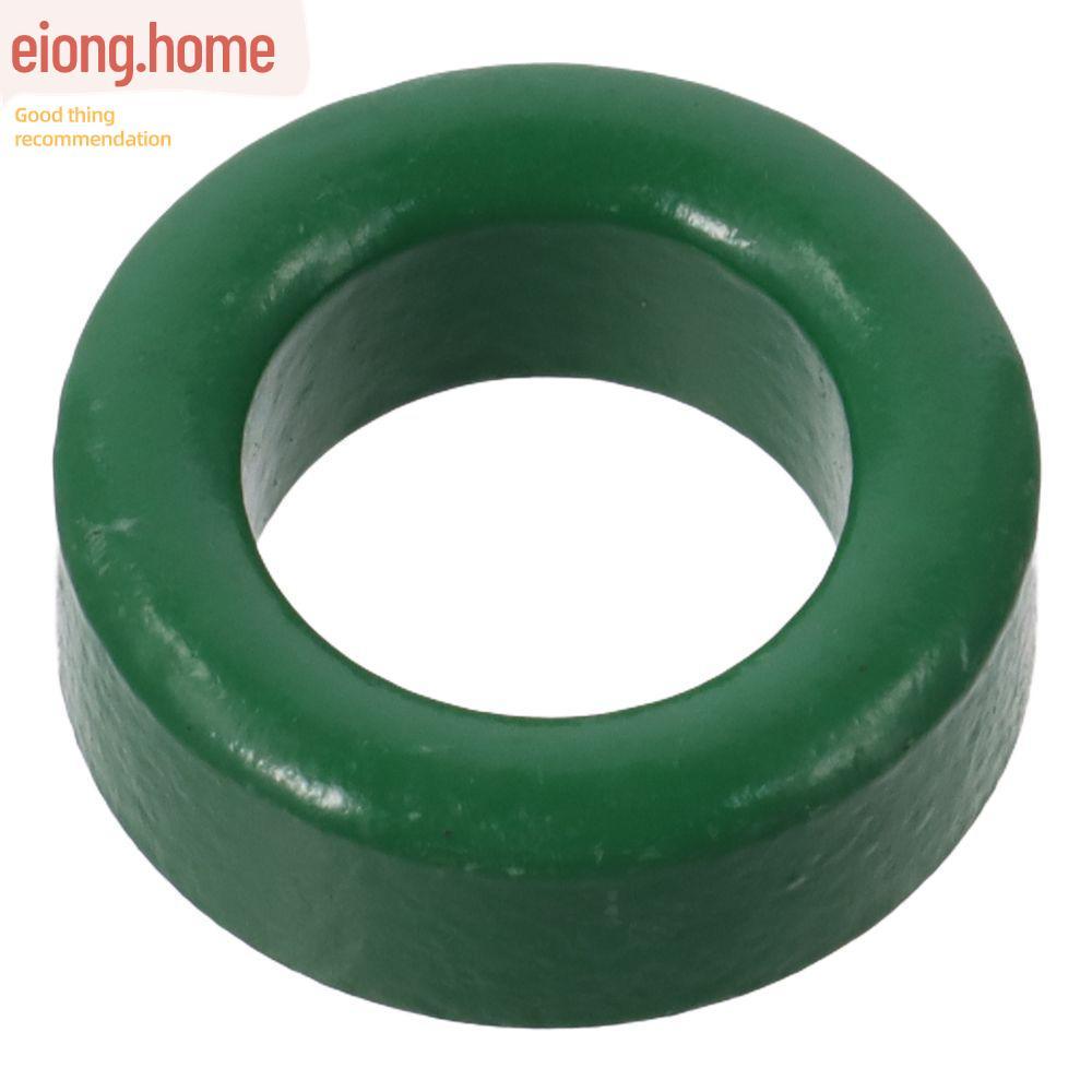 EIONG Toroid Ferrite Core, Ferrite Chokes Ring Restraining Interfal, 22mm x 14mm x 8mm Metal Green