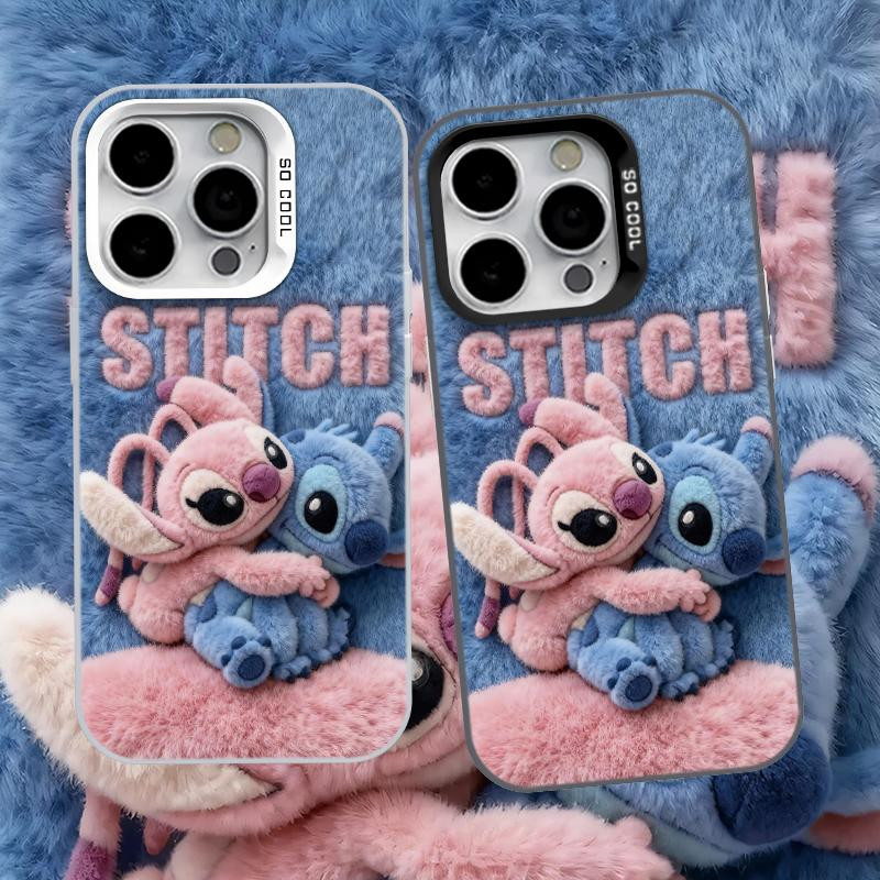 เคสโทรศัพท์ลาย Stitch สุดน่ารัก สำหรับ iPhone 17/16/15/14ProMax/12/13/11, X/XSMax/XR, 7/8Plus การป้องกันการตก ZTMSCY453