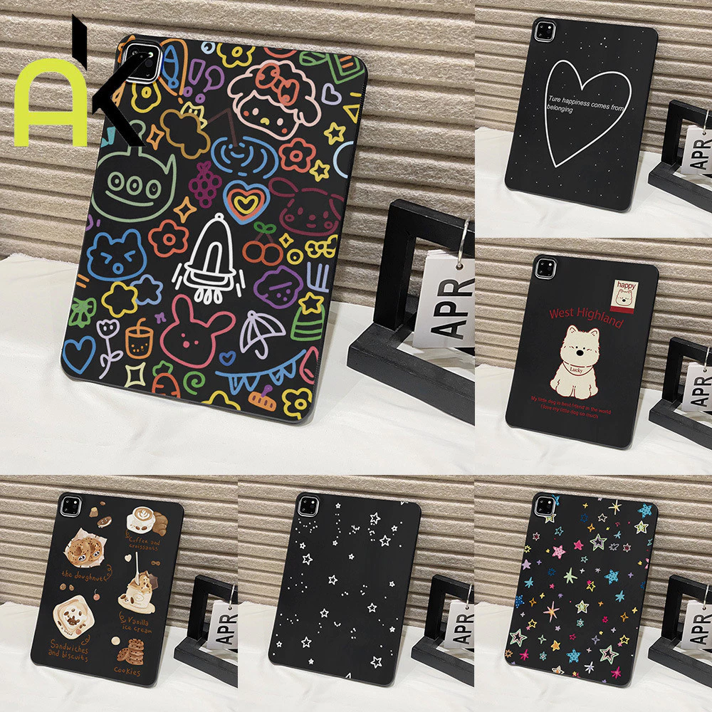 AK สำหรับ Samsung Tab A7 Lite Tab S6 Lite Tab S7 S8 S9 FE Plus S9FE A9 A9Plus A8 10.5 S7FE TPU Case