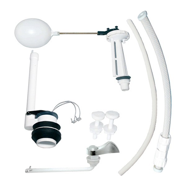 DONMARK ชุดอุปกรณ์หม้อน้ำชักโครกแบบ 2 ชิ้น ปัดหน้า รุ่น SN-101