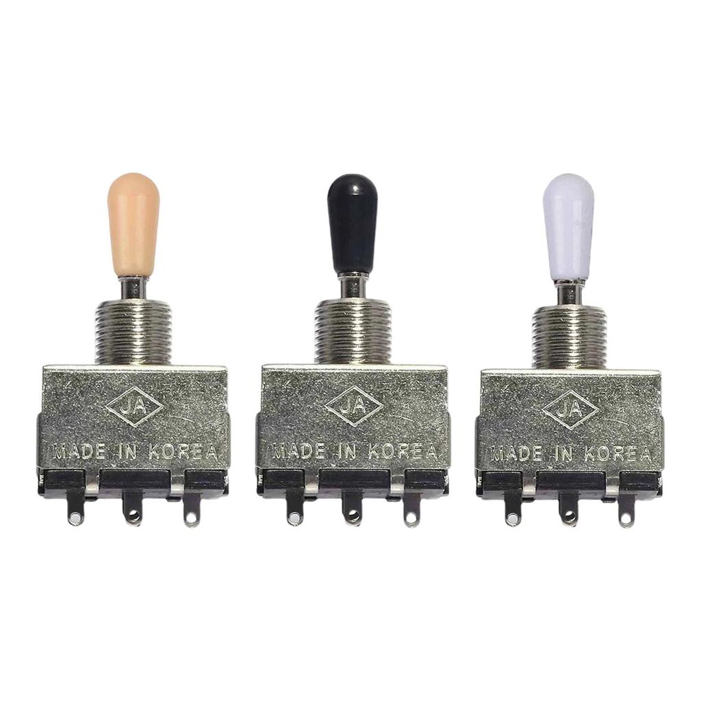 [rmdntq] Guitar 3 Way Toggle Switch สําหรับอุปกรณ์กีตาร์ไฟฟ้าเปลี่ยนน้ําหนักเบา