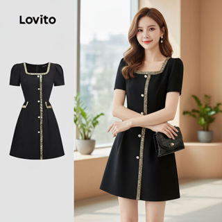 Lovito ชุดราตรีหรูหรา ประดับเพชรคริสตัล ฤดูใบไม้ผลิ/ฤดูร้อน …