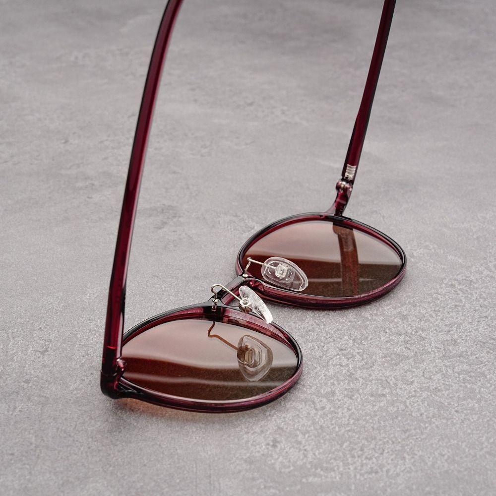 แว่นกันแดดกรอบกลม แบบเบาๆ กันUV สำหรับการขับรถและสวมใส่ง่ายทุกวัน - รูปที่ 3