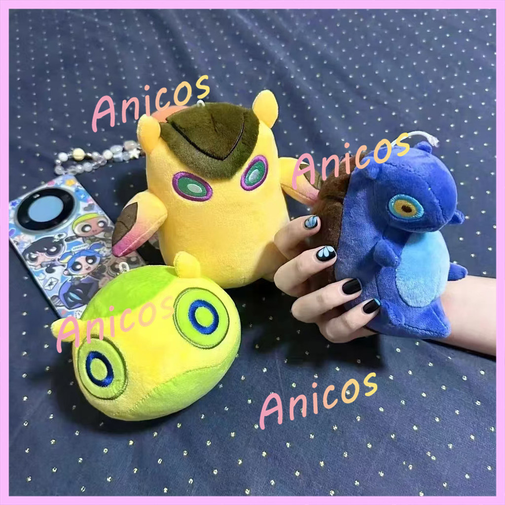 Valorant ของเล่นตุ๊กตาบีบความเครียดบรรเทาตุ๊กตาสัตว์พวงกุญแจ Gekko Mascot นุ่มน่ารัก Huggable ของขวั