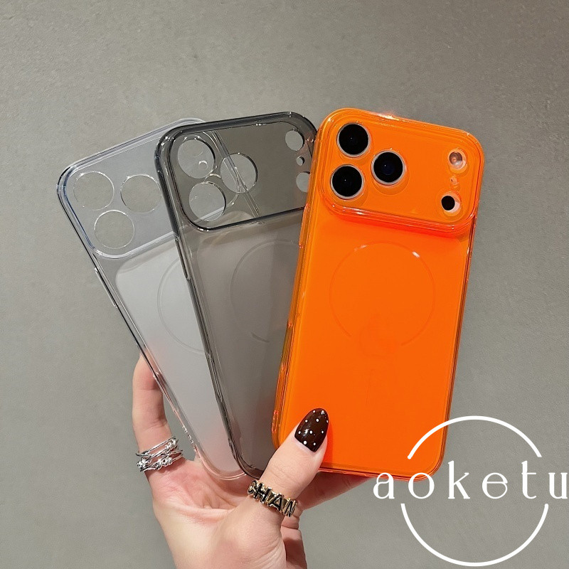 เคสนิ่มบางเฉียบเหมาะสําหรับเคสโทรศัพท์ Apple 17promax แหวนบาง iPhone 16 รวมทุกอย่าง TPU ป้องกันการตก 15/14/13/12/11 ฝาครอบป้องกันการตกฝ้า