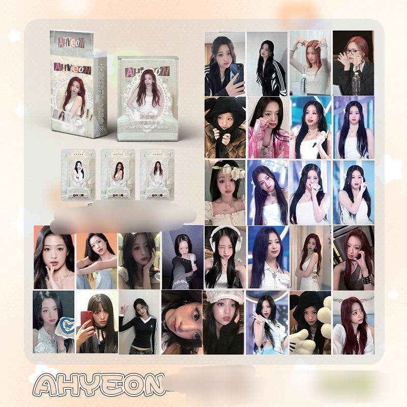 [KH] AHYEON 50 BABYMONSTER PHOTOCARD LOMO CARD PHOTO CARD KPOP การ์ดรูปถ่าย KPOPERS