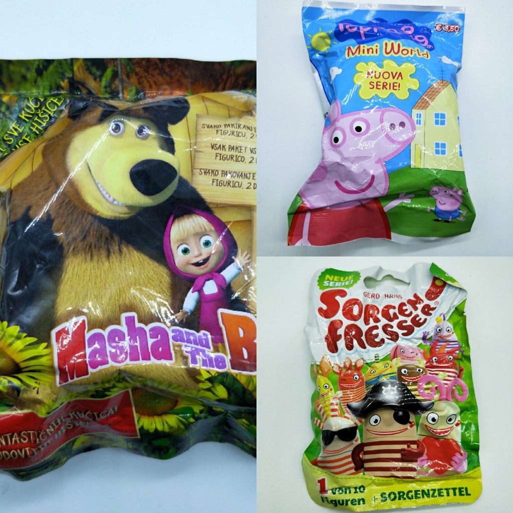 Bulk Surprise Mystery Bag Masha Doll Piglet Peppa Model Doll Random Style Childrens Gift Toy Jewelry