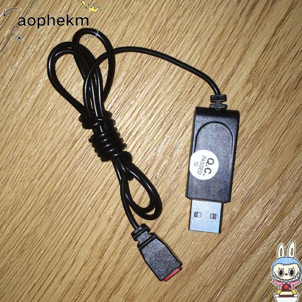 AOPHEKM สายชาร์จ USB, 3.7V 1S พลาสติกเปลี่ยนสายชาร์จ,คุณภาพสูงสีดํา Drone อะไหล่อุปกรณ์เสริมสําหรับ 