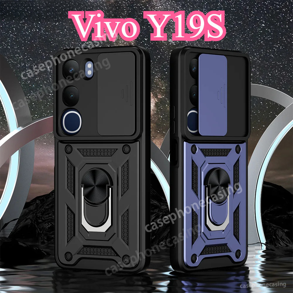 2025 เคสโทรศัพท์สําหรับ Vivo Y19s Pro Y19SPro VivoY19s VivoY19sPro Anti-Knock กันกระแทกกันชนผู้ถือแห