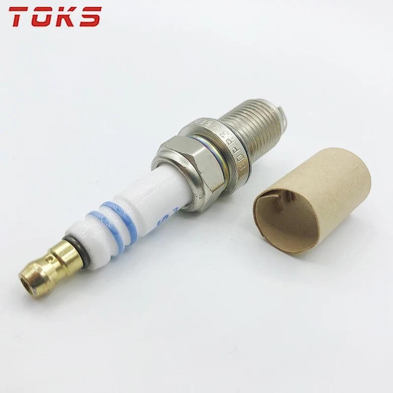 4 ชิ้น A004159190326 หัวเทียนอิริเดียม F8DPP33 fit สําหรับ Mercedes Benz W163 W164 W208 W210 W211 W2