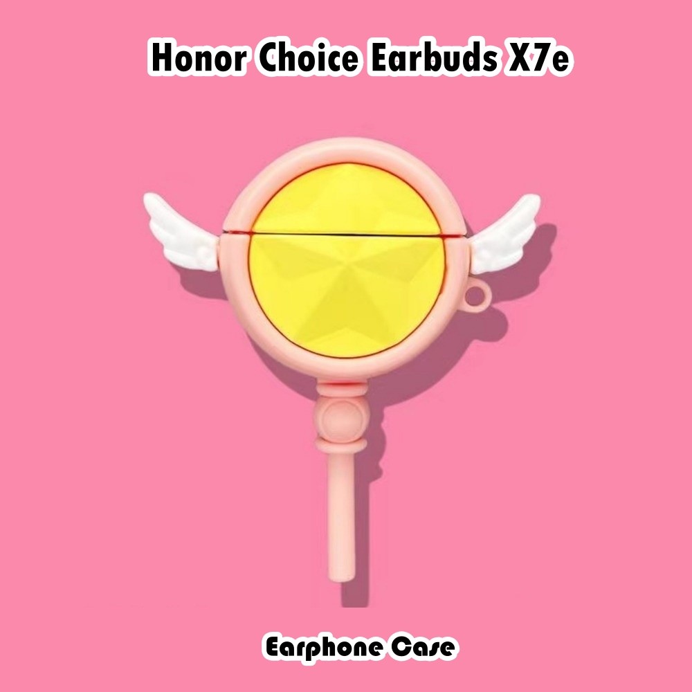 ผลิตภัณฑ์ใหม่สําหรับ Honor Choice Earbuds X7e Case Casing Soft Silicone Cute Cartoon Headphone Case 