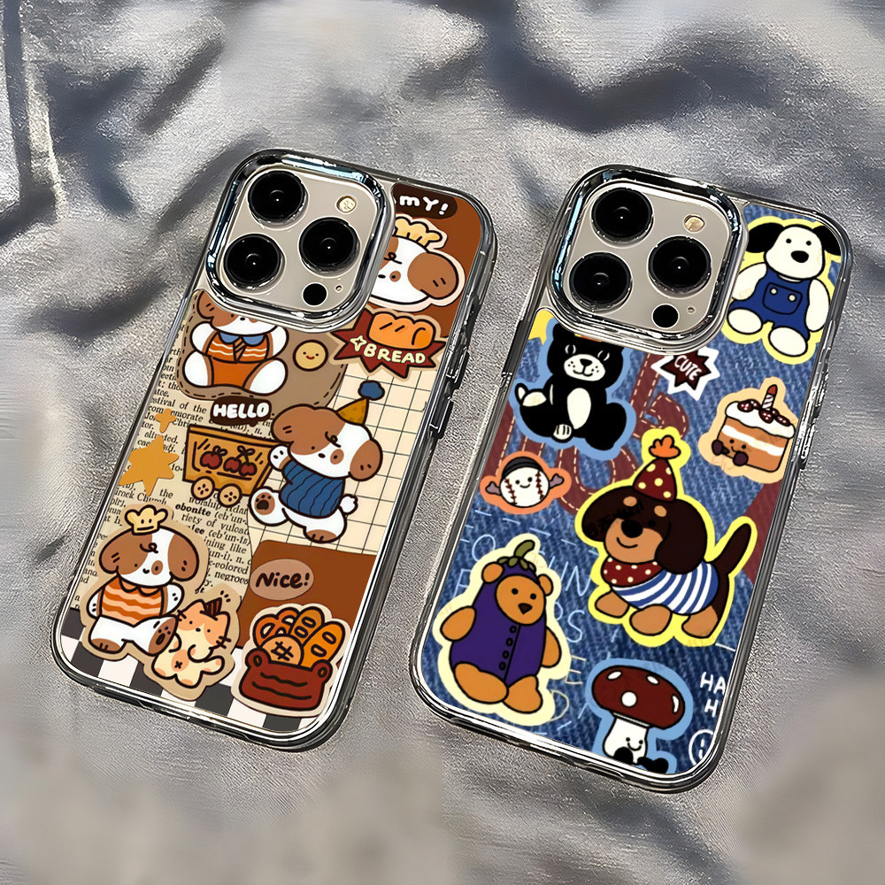 เคสใส For Samsung A56 A55 A07 A17 A06 A05S A15 A16 A12 A22 A50S A52S A54 A73 S25 S24 S23 Ultra FE เคสโทรศัพท์กรอบโลหะใส