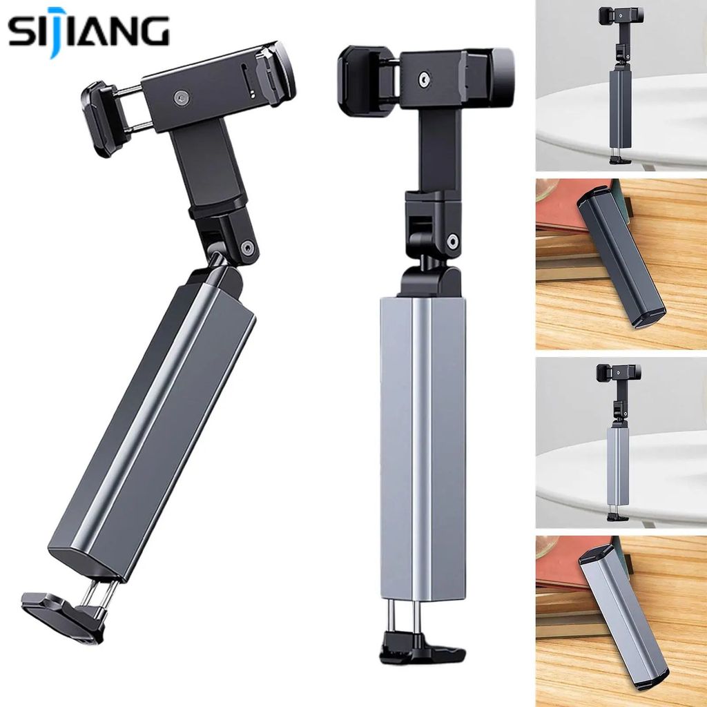 XIJIANG ที่วางโทรศัพท์แบบพับได้และพกพาได้ - ที่วางขาตั้งที่รองรับโต๊ะ HP