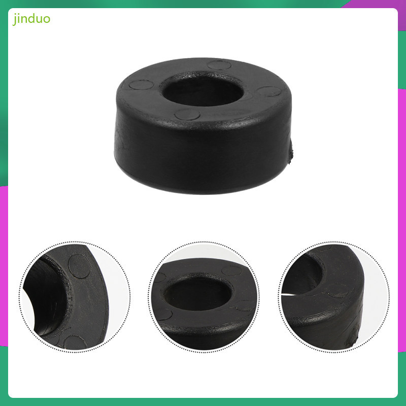 4 ชิ้นอุปกรณ์ออกกําลังกาย Damping Anti Feet แผ่นกันชน 6X6X2.5 ซม.สีดํา jinduo