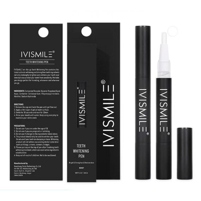 [คลังสินค้าพร้อม] Ai Smile Tooth Dazzling White Pen PAP Gel Gentle Whitening Pen Three Set Ready Sto